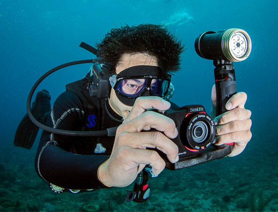 SeaLife underwater camera